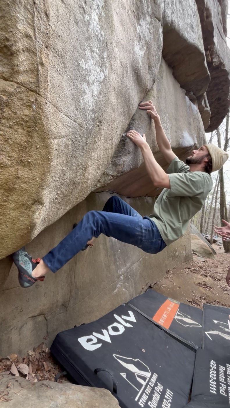 Rock climbing